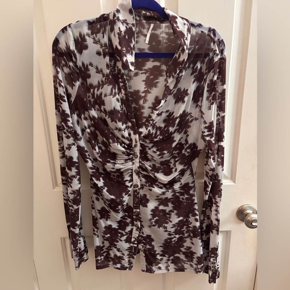 Free People Lucky shirt size XL like new!